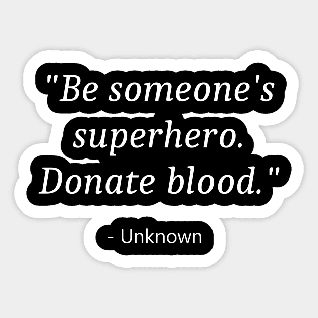 World Blood Donor Day Sticker by Fandie